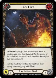 WTR024 - Pack Hunt (Yellow) - Common - Rainbow Foil