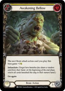 WTR033 - Awakening Bellow (Yellow) - Common