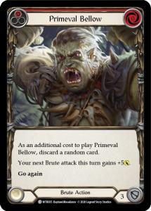 WTR035 - Primeval Bellow (Red) - Common - Rainbow Foil