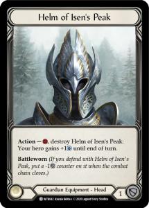 WTR042 - Helm of Isen's Peak - Common - Rainbow Foil