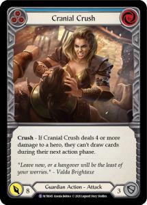 WTR045 - Cranial Crush - Super Rare - Rainbow Foil