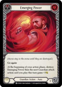 WTR069 - Emerging Power (Red) - Common - Rainbow Foil