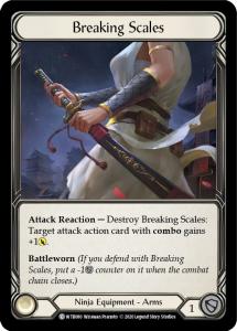 WTR080 - Breaking Scales - Common - Rainbow Foil