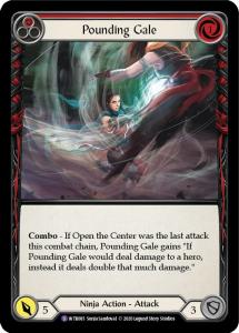WTR085 - Pounding Gale - Super Rare - Rainbow Foil