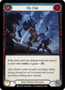 WTR094 - Flic Flak (Blue) - Rare - Rainbow Foil