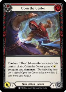 WTR095 - Open the Center (Red) - Common - Rainbow Foil