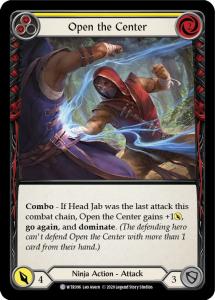 WTR096 - Open the Center (Yellow) - Common - Rainbow Foil
