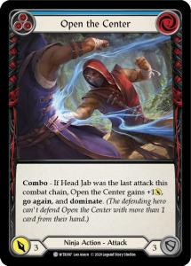 WTR097 - Open the Center (Blue) - Common - Rainbow Foil