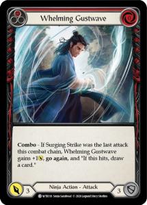 WTR110 - Whelming Gustwave (Red) - Common - Rainbow Foil