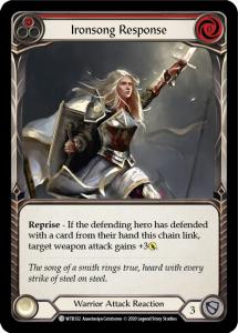 WTR132 - Ironsong Response (Red) - Common - Rainbow Foil