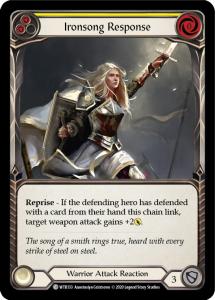 WTR133 - Ironsong Response (Yellow) - Common - Rainbow Foil