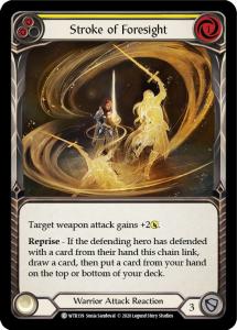WTR139 - Stroke of Foresight (Yellow) - Common - Rainbow Foil