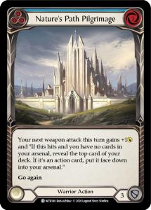 WTR149 - Nature's Path Pilgrimage (Blue) - Common - Rainbow Foil