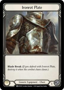 WTR156 - Ironrot Plate - Common - Rainbow Foil