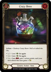 WTR162 - Crazy Brew - Super Rare - Rainbow Foil