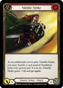 WTR185 - Nimble Strike (Red) - Common