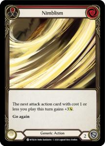 WTR218 - Nimblism (Red) - Common - Rainbow Foil