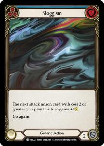 WTR223 - Sloggism (Blue) - Common - Rainbow Foil