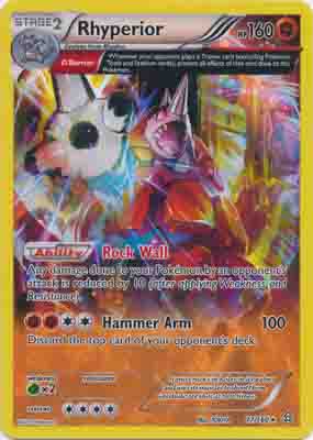 Primal Clash, Rhyperior - 77/160 - Holo Rare
