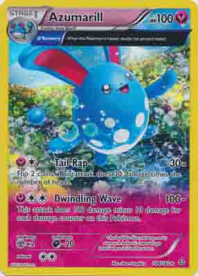 Primal Clash, Azumarill - 104/160 - Holo Rare