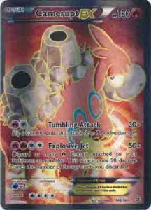 Primal Clash, Camerupt EX - 146/160 - Full Art Ultra Rare
