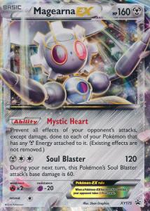 Pokemon Promo Cards, Magearna-EX - XY175 - Ultra Rare Promo