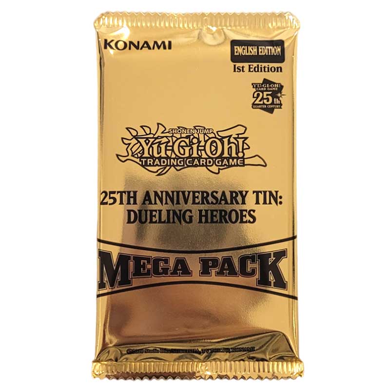 Yu-Gi-Oh, Mega Pack (from 25th Anniversary Tin: Dueling Heroes Tin)