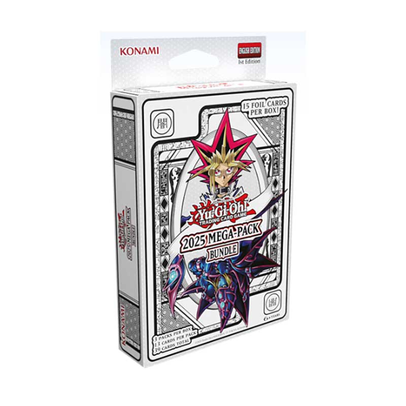 FÖRKÖP: Yu-Gi-Oh, 2025 Mega Pack Bundle (3st Mega Packs) [Random Art på Boxen] (Preliminär release 4:e september 2025)