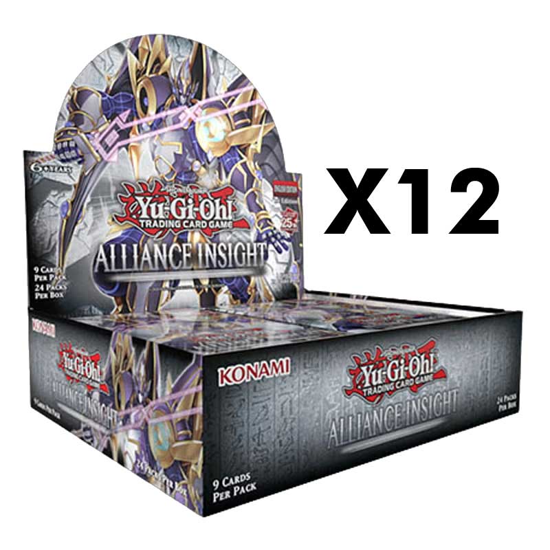 PRE-BUY: Yu-Gi-Oh! - Alliance Insight Booster Case (12 Displays) (Preliminarily, shipping will start on May 2:nd 2025)