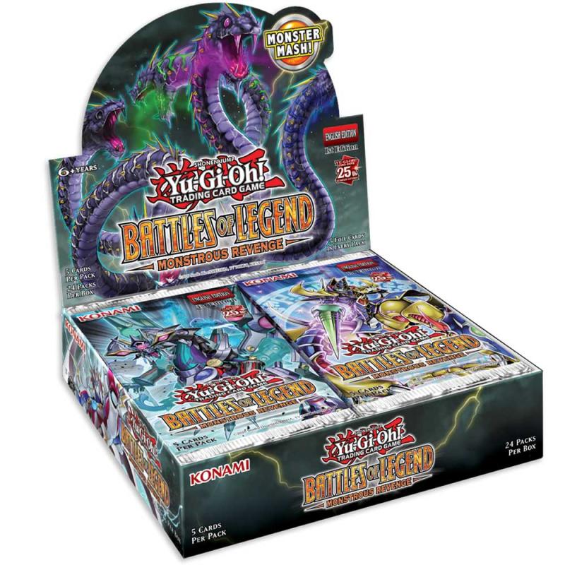 Yu-Gi-Oh, Battles of Legend: Monstrous Revenge, 1 Display (24 Boosters)