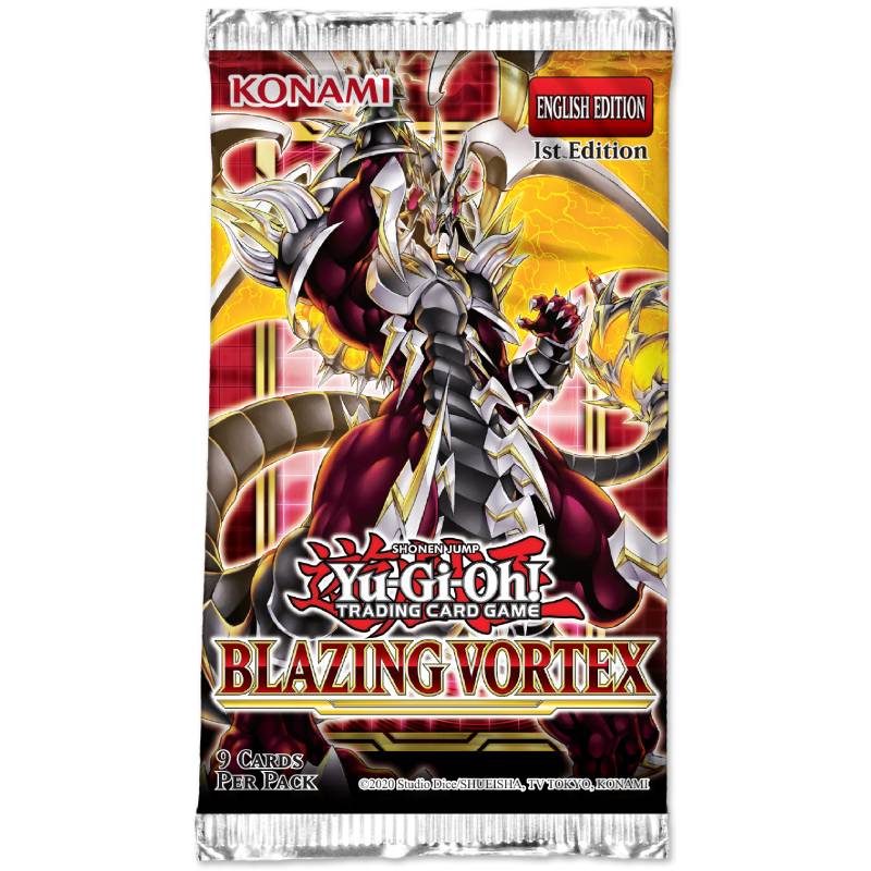 Yu-Gi-Oh, Blazing Vortex, 1 Booster (9 cards)