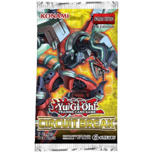 Cb Kort Yu Gi Oh, Circuit Break, 1 Booster (9 kort) Cb Kort
