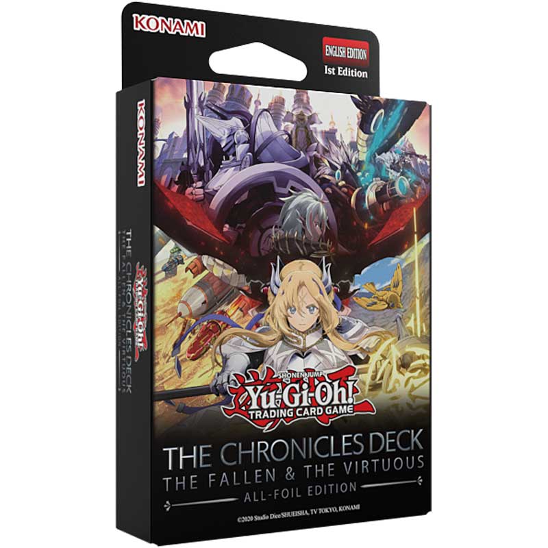 FÖRKÖP: Yu-Gi-Oh, The Chronicles Deck - The Fallen & The Virtuous Structure Deck (Preliminär release 23:e oktober 2025)