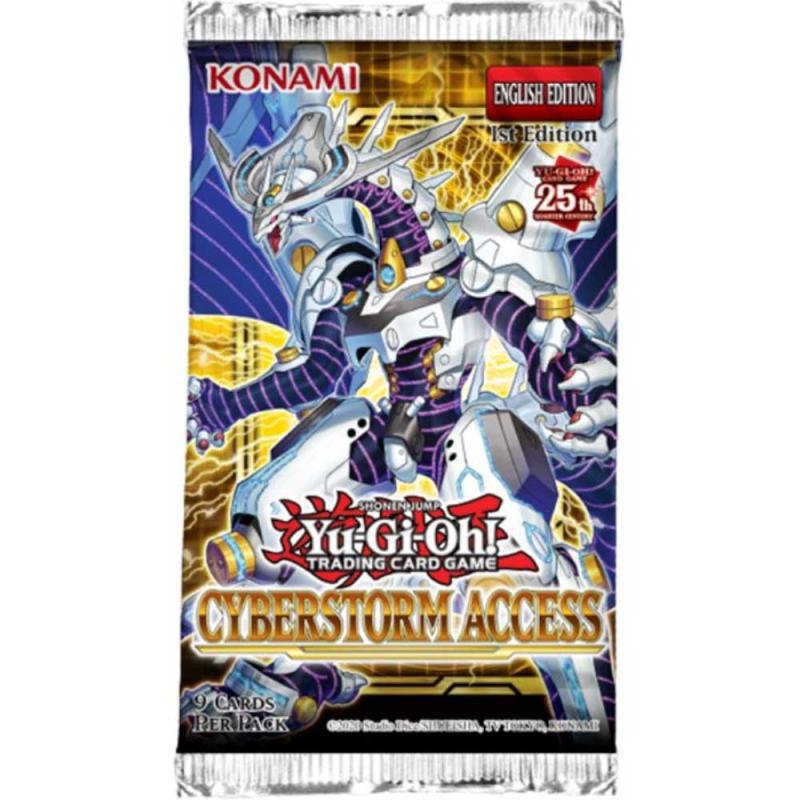 Yu-Gi-Oh, Cyberstorm Access, 1 Booster (9 Cards)