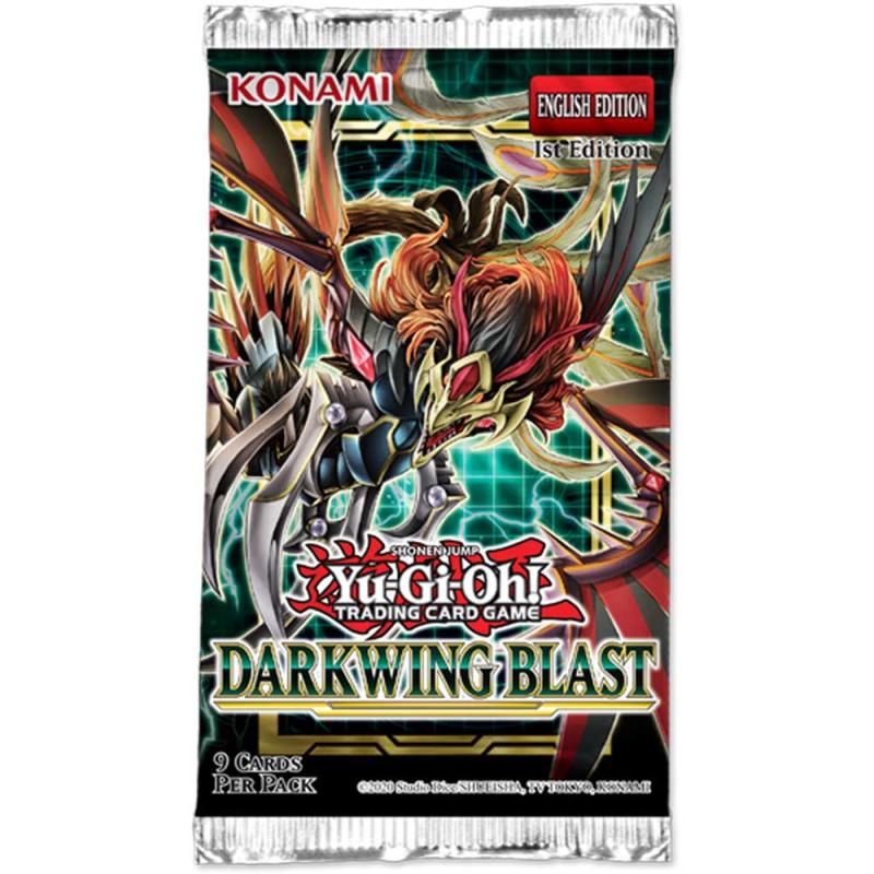 Yu-Gi-Oh, Darkwing Blast, 1 Booster (9 kort)