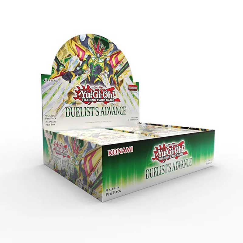 PRE-BUY: Yu-Gi-Oh, Duelist's Advance, 1 Display (24 Boosters) (Preliminarily, shipping will start on July 3:rd 2025)