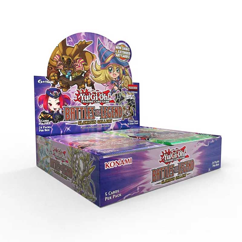 Yu-Gi-Oh! - Battle of Legend: Glorious Gallery - Booster Display