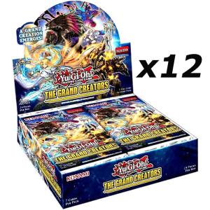 PRE-BUY: Yu-Gi-Oh, The Grand Creators, 1 Case (12 Displays) (Preliminary release January 27:th 2022)