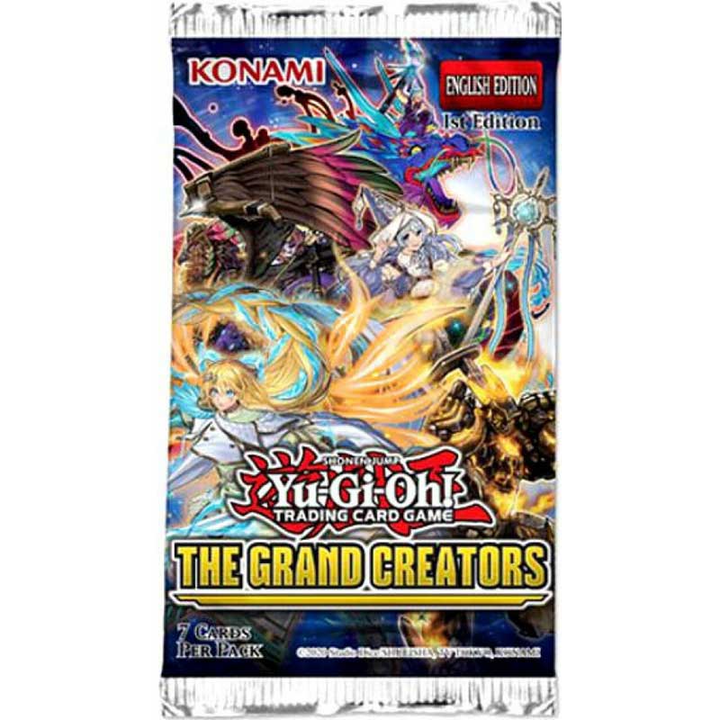 Yu-Gi-Oh, The Grand Creators, 1 Booster (7 cards)