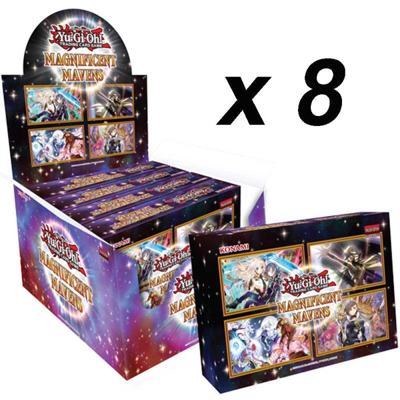 Yu-Gi-Oh! 2022 Holiday Box Magnificent Mavens - Display x 8