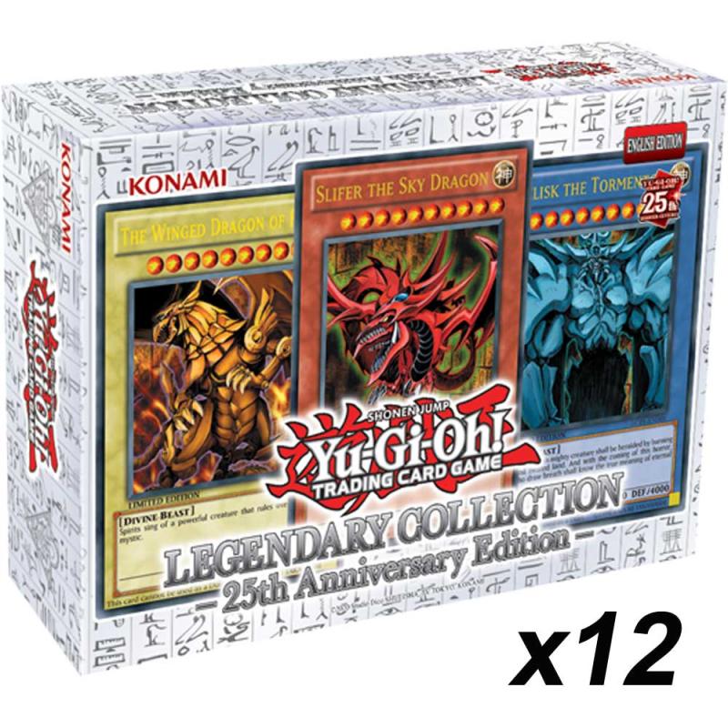 12 x Yu-Gi-Oh! Legendary Collection: 25th Anniversary Edition