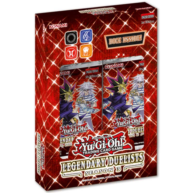 FÖRHANDSVISNING: Yu-Gi-Oh, Legendary Duelists: Season 3 - Box (Innehåller 2 paket) (Börjar säljas när mer info finns)