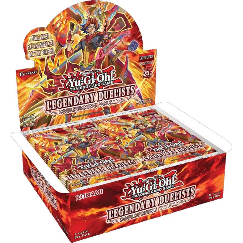 Yu-Gi-Oh, Legendary Duelists: Soulburning Volcano, Booster Display (36 Boosters)