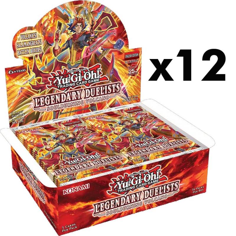 Yu-Gi-Oh, Legendary Duelists: Soulburning Volcano, Booster Case (12 Displays)