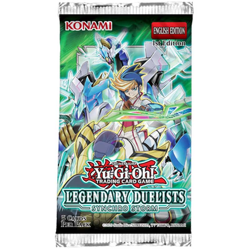 Yu-Gi-Oh, Legendary Duelists: Synchro Storm, 1 Booster (5 cards)