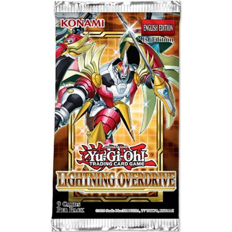 Yu-Gi-Oh, Lightning Overdrive, 1 Booster (9 cards)