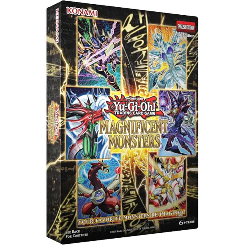 NOTERA - Ibland har klistret på boxen gått upp - Yu-Gi-Oh! Magnificent Monsters (Box med 18 kort)