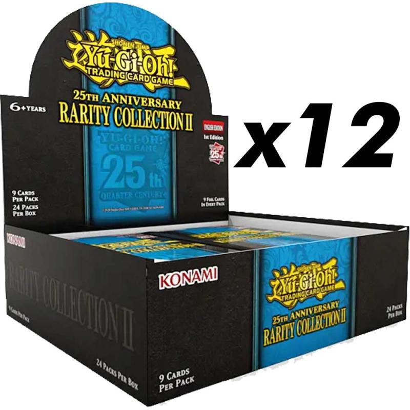 Yu-Gi-Oh! - 25th Anniversary Rarity Collection II Booster Case (12 Displays) [Blue]