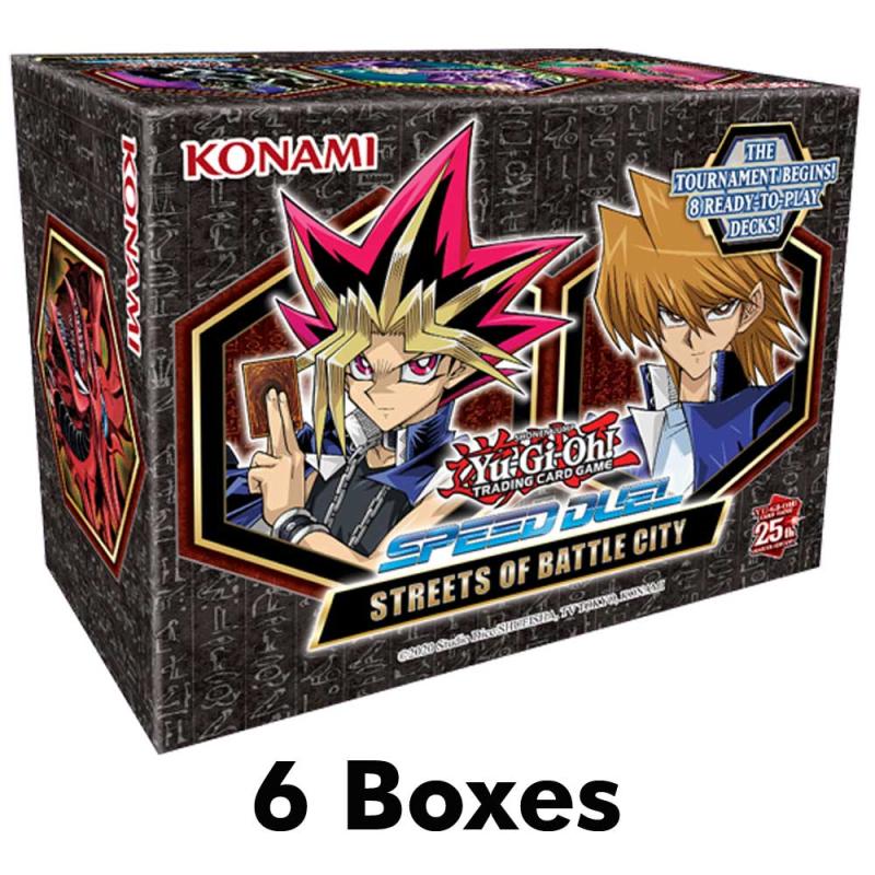 Yu-Gi-Oh! - Streets of Battle City Speed Duel Box x 6 (Case)