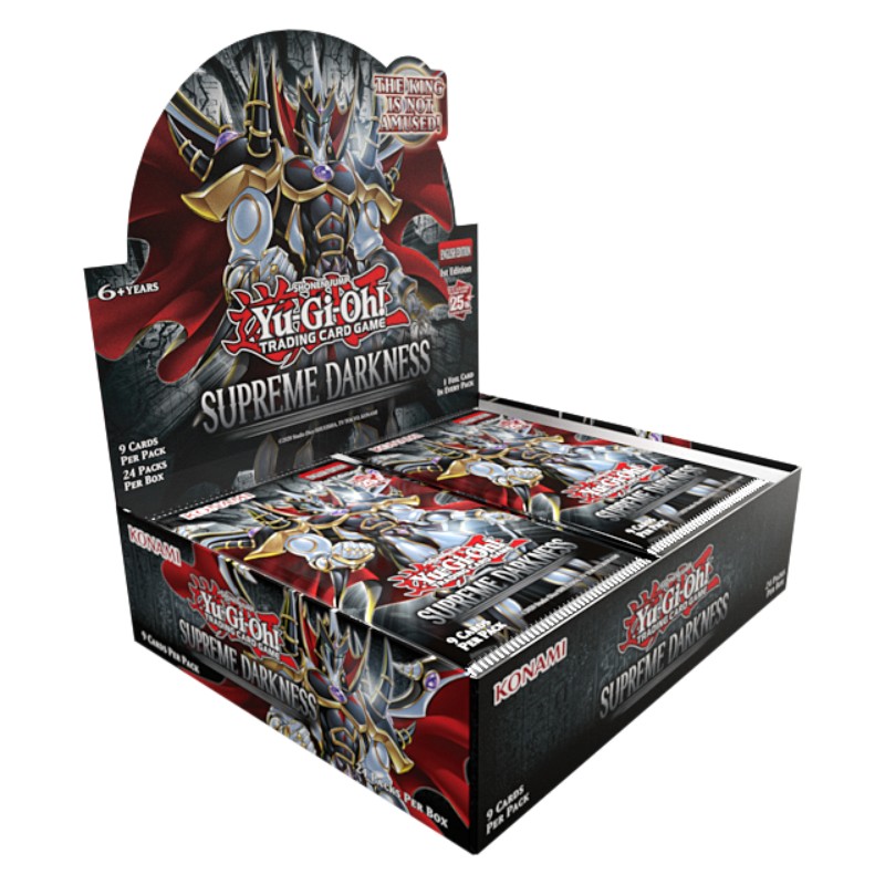 FÖRKÖP: Yu-Gi-Oh! - Supreme Darkness Booster Display (24 Packs) (Preliminär release 23:e januari 2025)